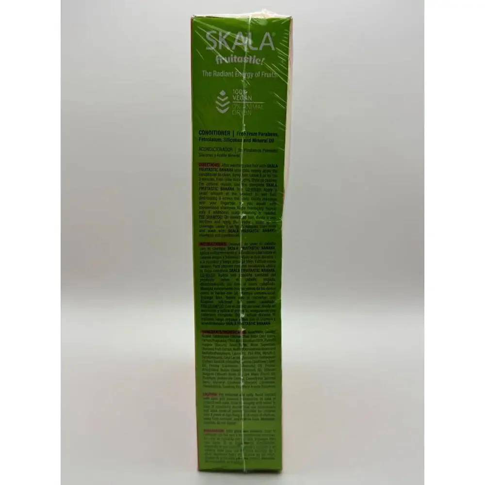 Skala Frutastic Banana Shampoo Conditioner 325ml Repair Set Vegan New Brazil